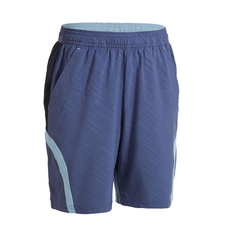 Quần short 560 jr cho trẻ em - xanh xám Decathlon Perfly