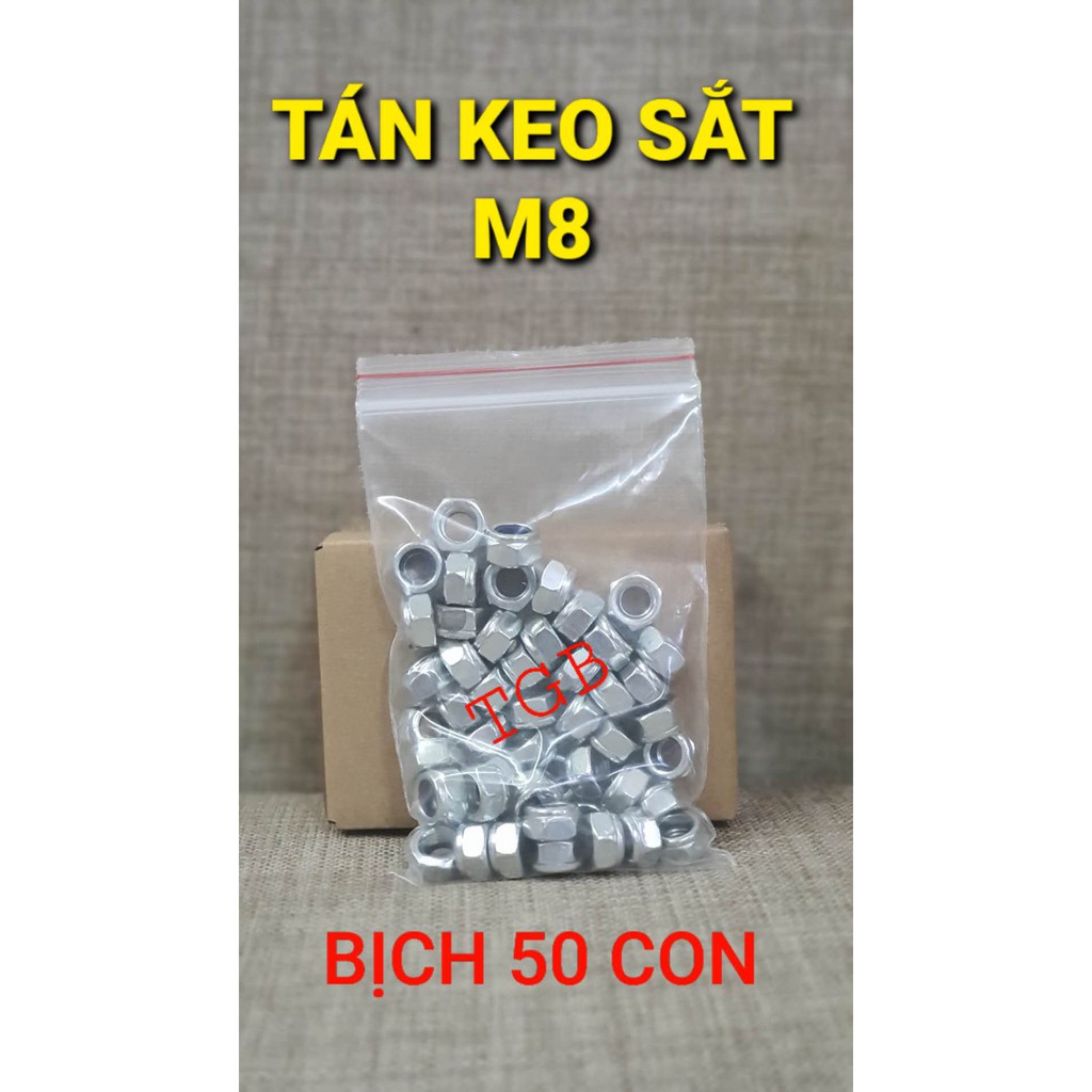 TÁN KEO SẮT (ĐAI ỐC HÃM) M8