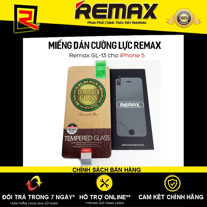 Miếng dán cường lực Remax GL-13 cho iPhone 5