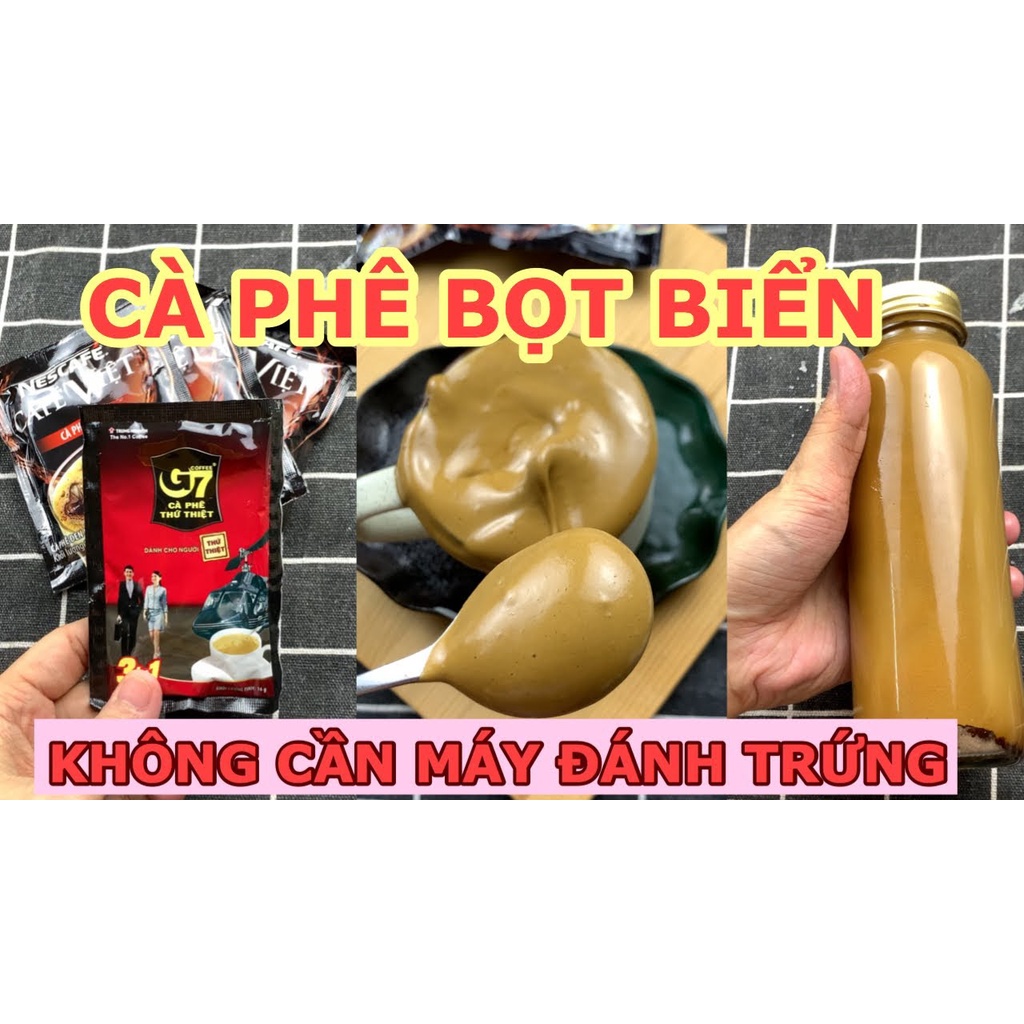 Combo 10 gói x 16g cà phê sữa vị đậm đà G7 TrungNguyen 160gr