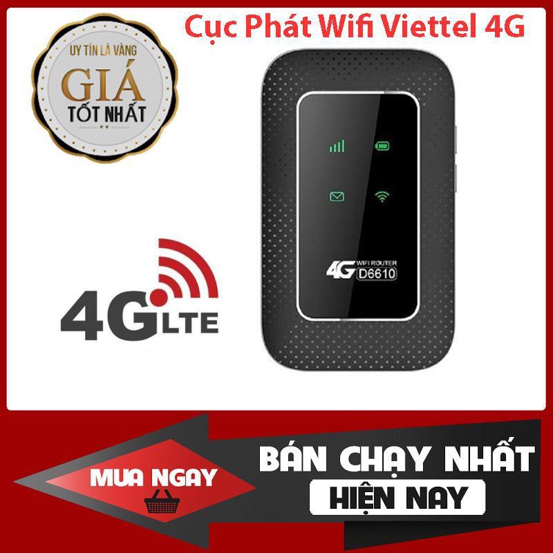 Bộ wifi cầm tay Viettel modem D6610- Hàng chuẩn nhà mạng Viettel, Wifi đa mạng đẳng cấp quốc tế