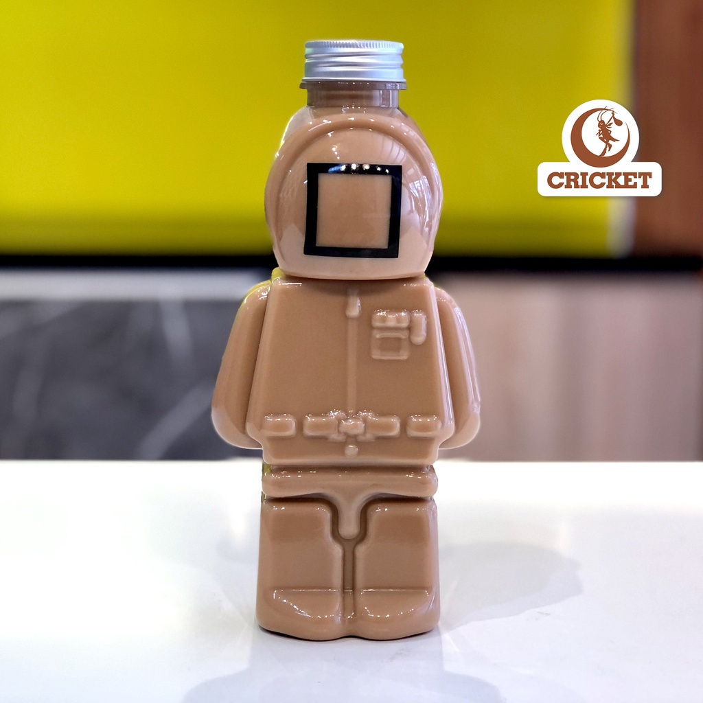 [MỚI] Chai Trà Sữa Squidgame 700ml-Chai Pet nhựa cứng, đựng trà sữa hoặc nước uống tiện lợi-Nguyên Liệu Trà Sữa CRICKET