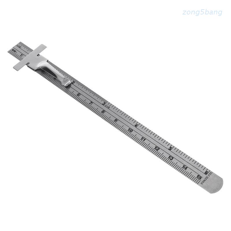 Thước Đo Bỏ Túi Bằng Thép Không Gỉ 6 &quot;Với Kích Thước 1 / 32&quot; mm / Metric Graduations