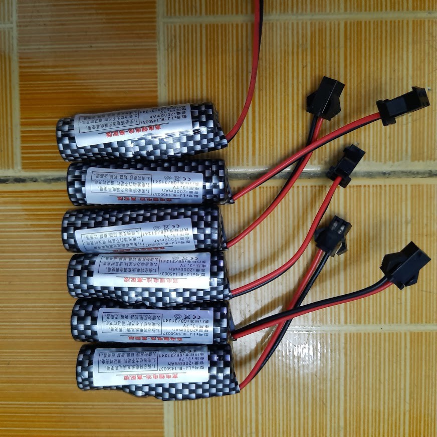 Pin 3.7v 14500 2000mah dùng cho xe điều khiển