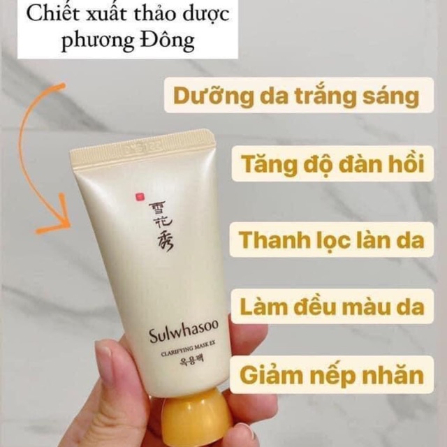 Mặt nạ lột Sulwhasoo Clarifying Mask EX mini