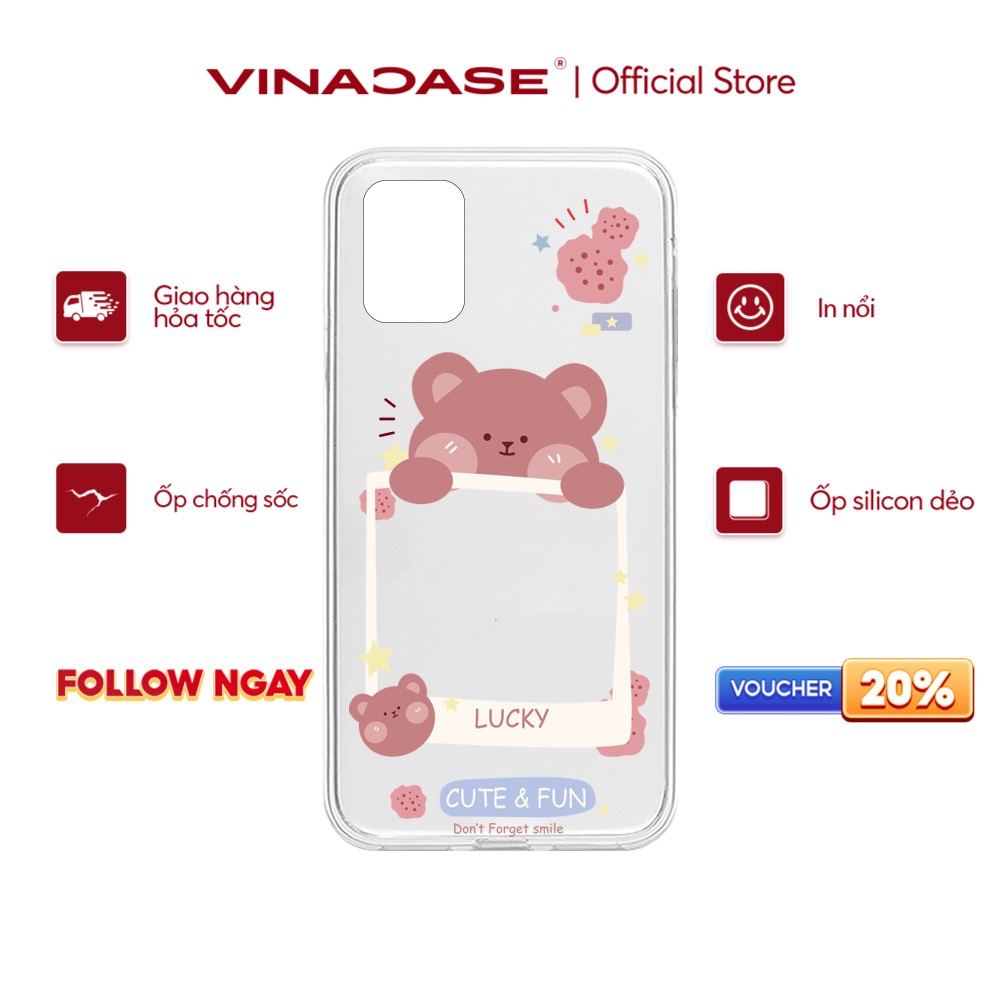 Ốp lưng Vina Case OPPO A1K/A3S/A54/A94/F9/ ....dẻo trong in hình Khung camera