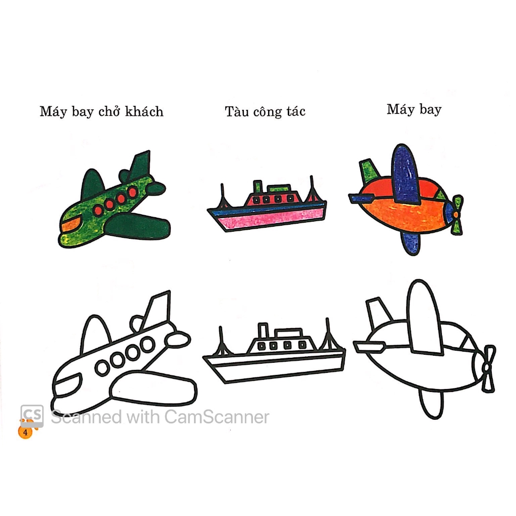 Sách - Bàn Tay Nhỏ Vẽ Tranh - Phương Tiện Giao Thông