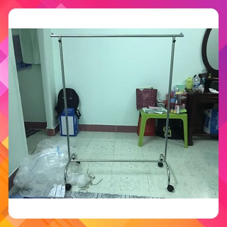 Sào phơi đồ đơn inox dày-bảo hành 6 tháng