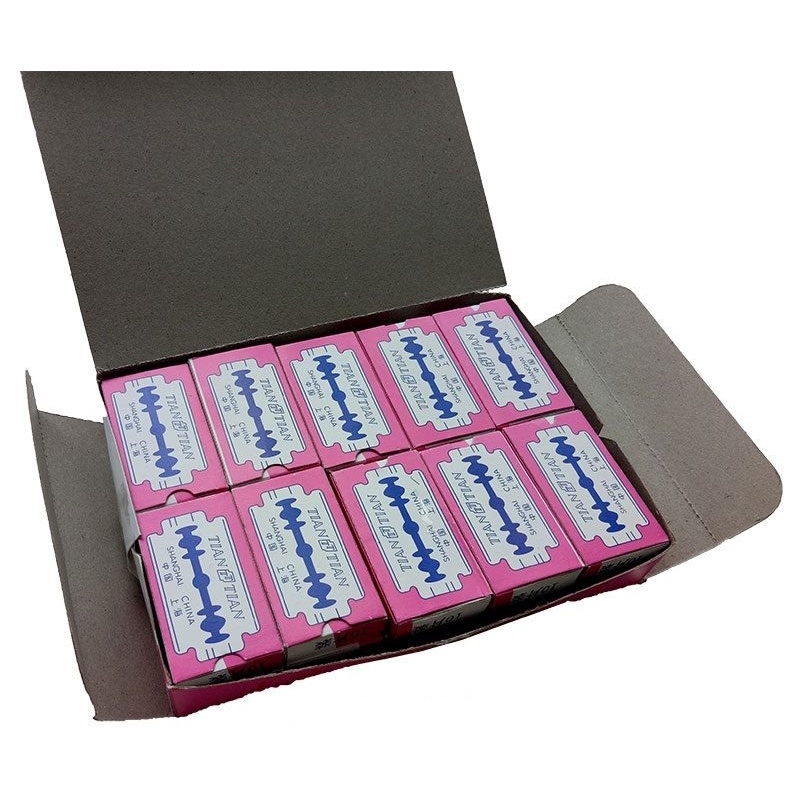 Gói 20 Hộp  Dao Lam Tím Tiantian 30S Store