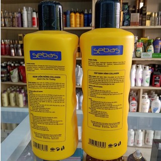 THUỐC UỐN SETTING SEBAS COLLAGEN PERM LOTION 1000ML X2