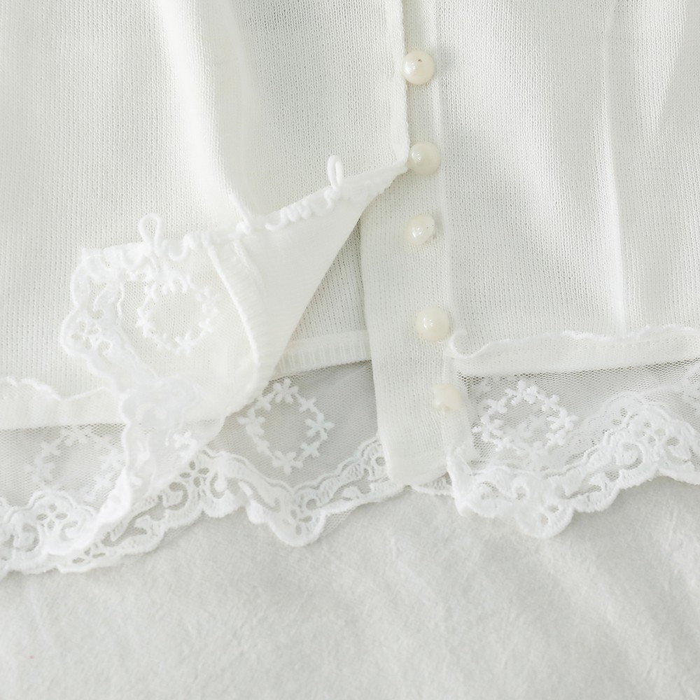 NUZIRO Áo ren  dáng lửng hai dây phong cách quyến rũ dành cho nữ