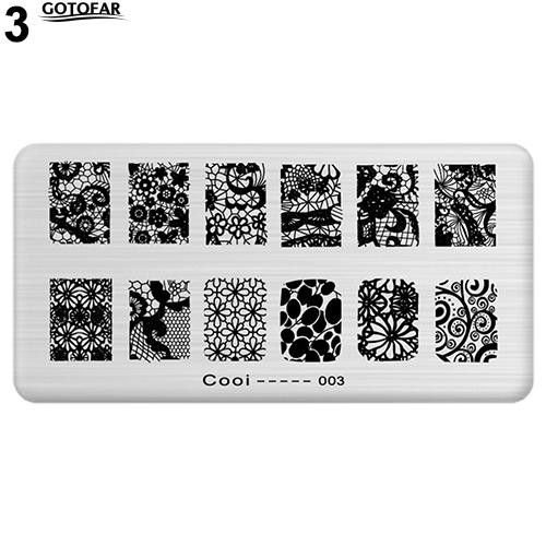 Khuôn in vẽ móng tay nghệ thuật