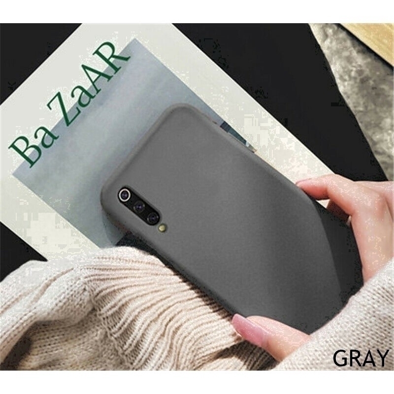 Ốp điện thoại TPU mềm màu đơn giản cho Xiaomi Mi 9T Note 3 Mix Max 2 3 2s 5C 5S Plus