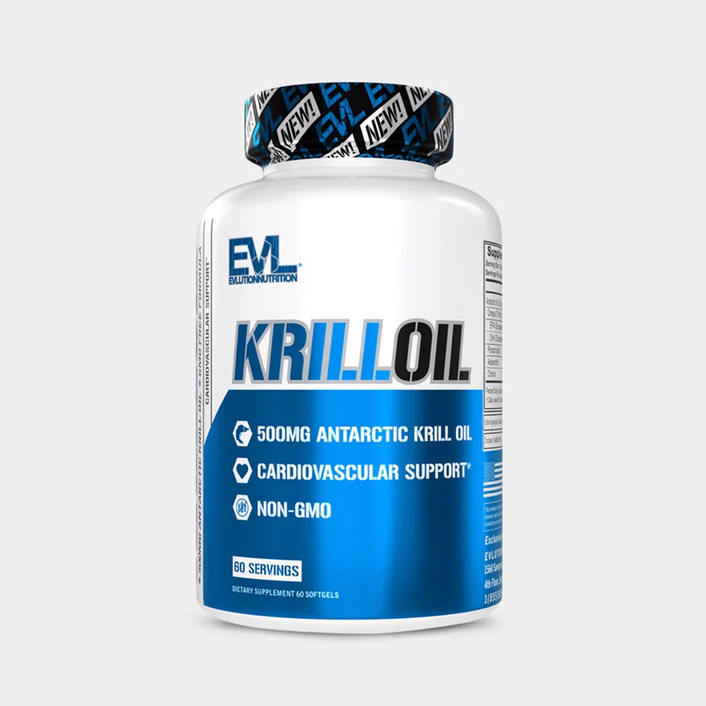 EVL Krill Oil Dầu Nhuyễn Thể Hàm Lượng Cao Cung Cấp Omega 3, Astaxanthin Giúp Tăng Cường Sức Khỏe, Chống Lão Hóa