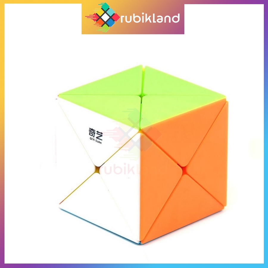 Rubik Biến Thể QiYi Dino Cube Rubic Qiyi X Dino Skewb Magic Cube Đồ Chơi Trí Tuệ Trẻ Em