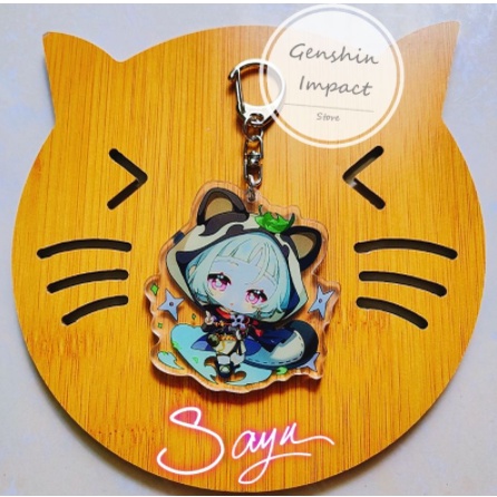 Sayu móc khoá game Genshin Impact M3 (in giữa acrylic)