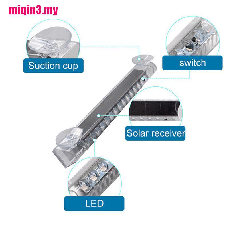 Đèn Led Cảnh Báo Chống Trộm Sử Dụng Năng Lượng Mặt Trời Nhiều Màu Sắc Mq3