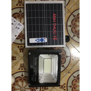 đèn năng lượng mặt trời 100w abs