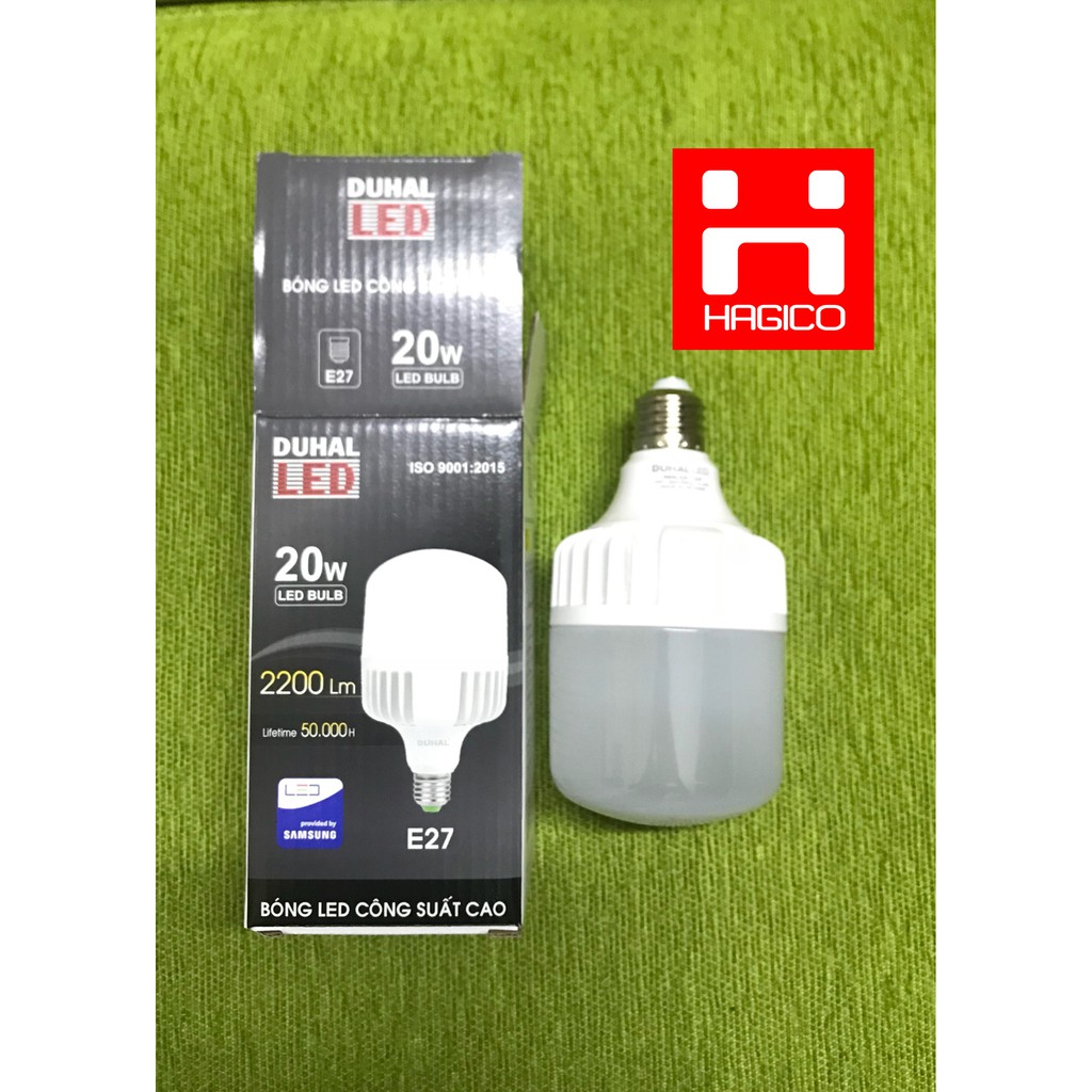 Bóng đèn LED trụ 20W DUHAL SBNL820 KBNL820
