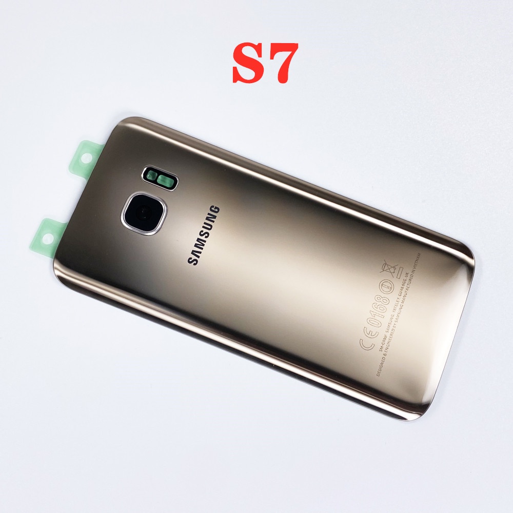Ốp Điện Thoại Mặt Kính Thay Thế Kèm Ống Kính Camera Sau Cho SAMSUNG Galaxy S7 G930F S7 Edge G935F