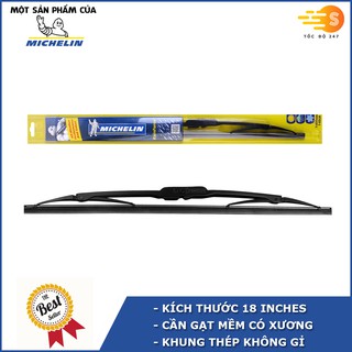 Cần gạt mưa có xương Michelin Lifestyle 1113xx nhiều size (41 - 71cm) - tự lắp đặt rẻ hơn Gara gấp 5 lần