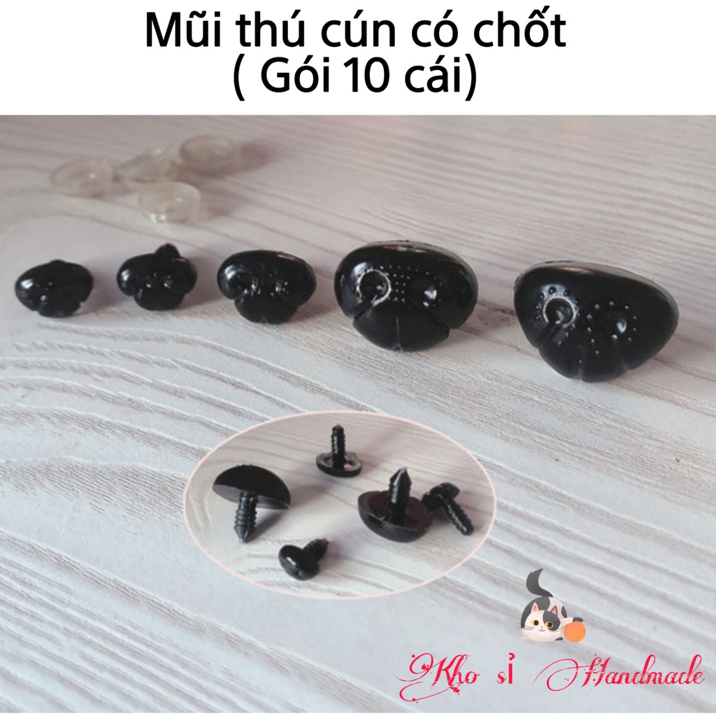 Mũi thú cún vặn có chốt