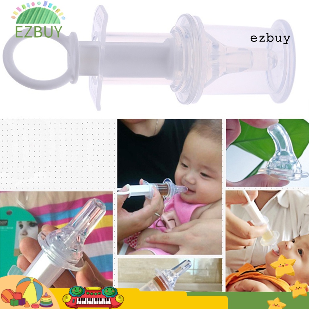 Ống bơm thuốc/thức uống trong suốt cho bé
