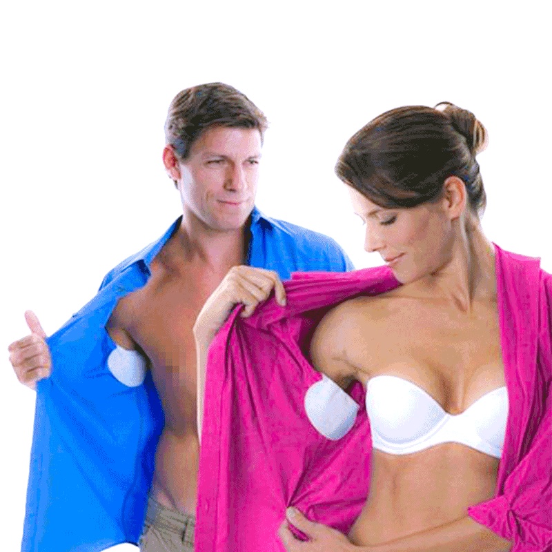 Set 2 miếng dán thấm hút mồ hôi cho vùng da dưới cánh tay sử dụng một lần