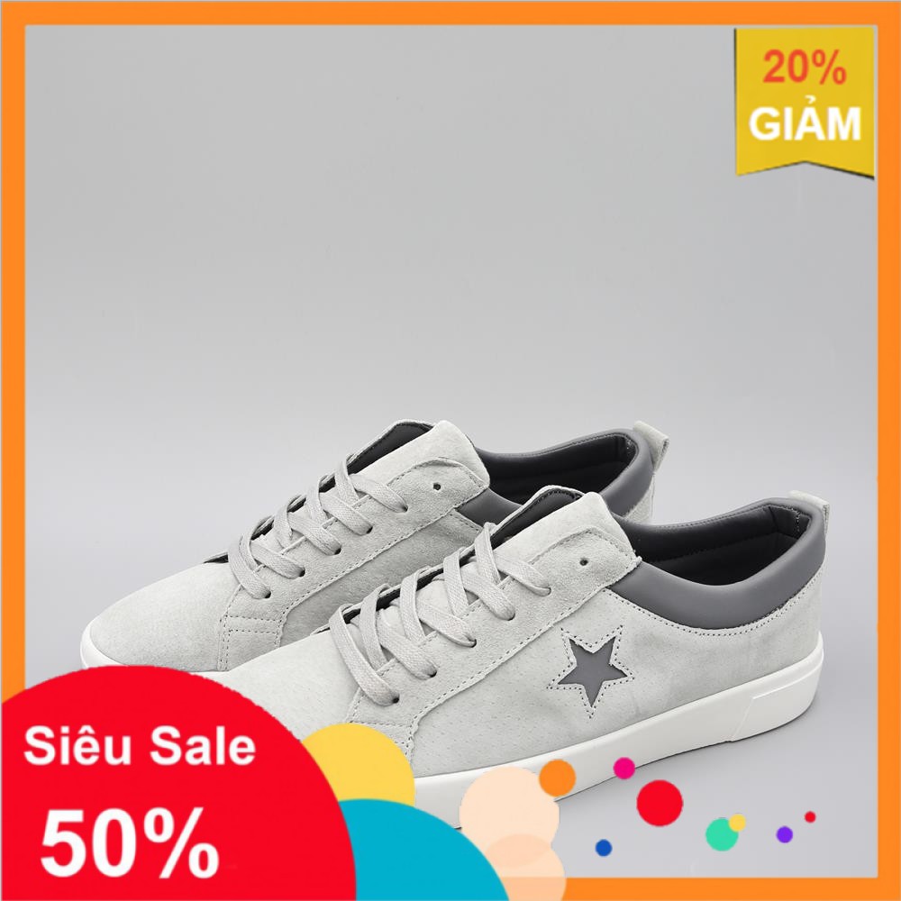 FALE xa kho [XẢ KHO] Giày thể thao nam Bentoni - Star Suede Sneaker KK355-2 (Ghi) ! : |