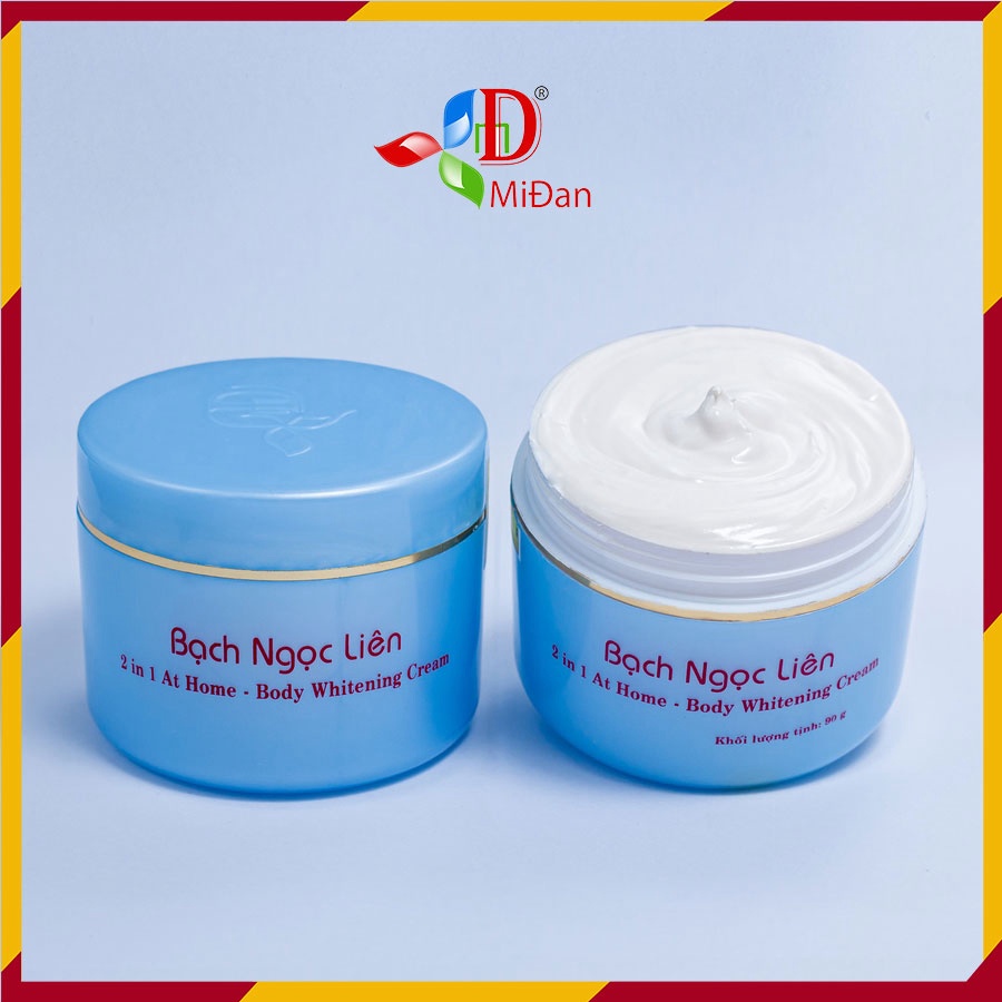 Kem Body BẠCH NGỌC LIÊN Xanh dưỡng trắng da hủ 90gr