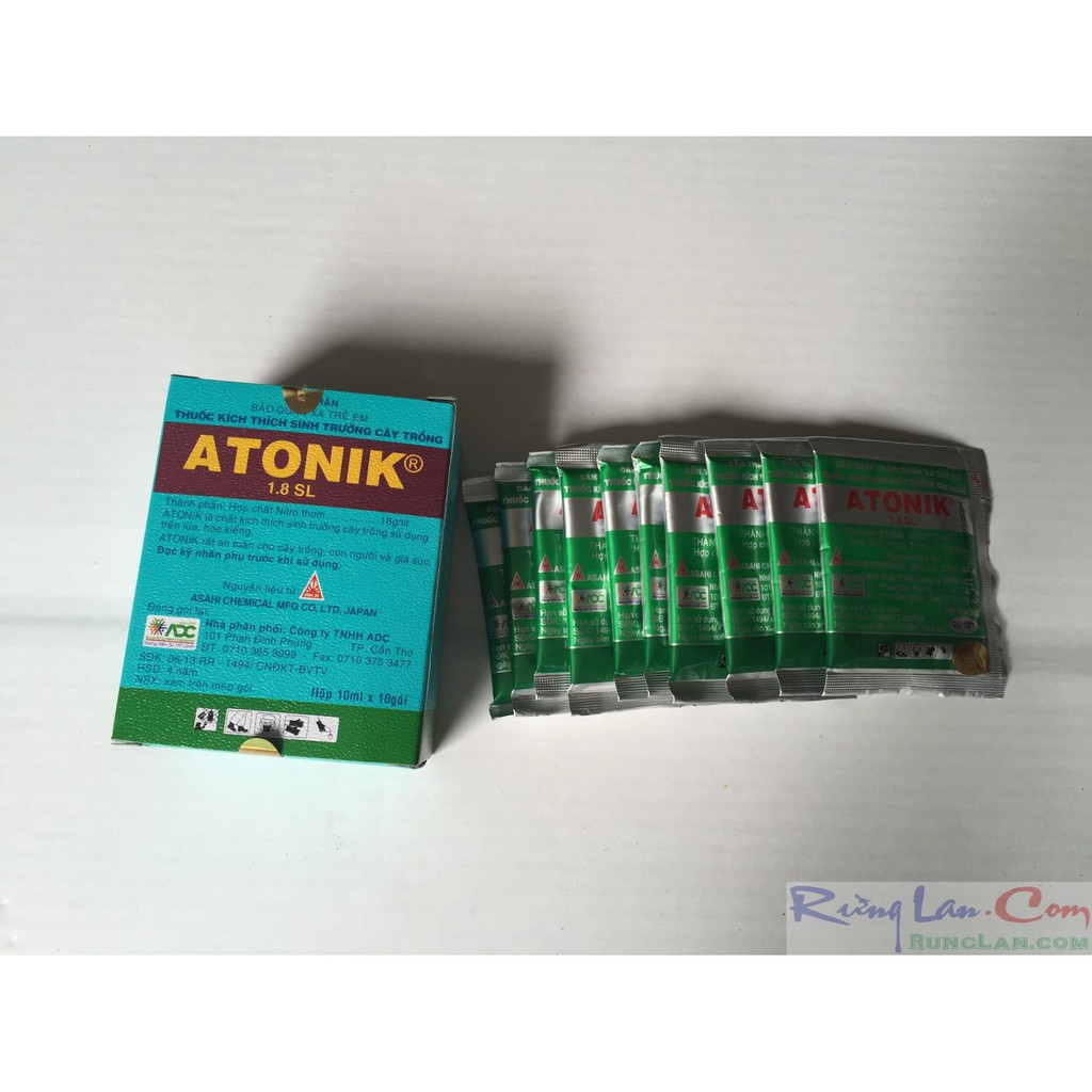 Phân bón kich thích sinh trưởng-ra rễ-bật mầm Atonik 1.8DD(gói 10ml