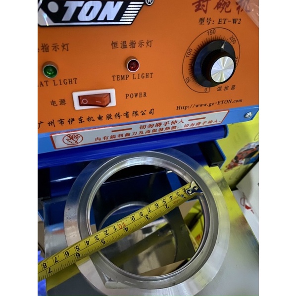 Máy ép tô nhựa tròn ET-W2