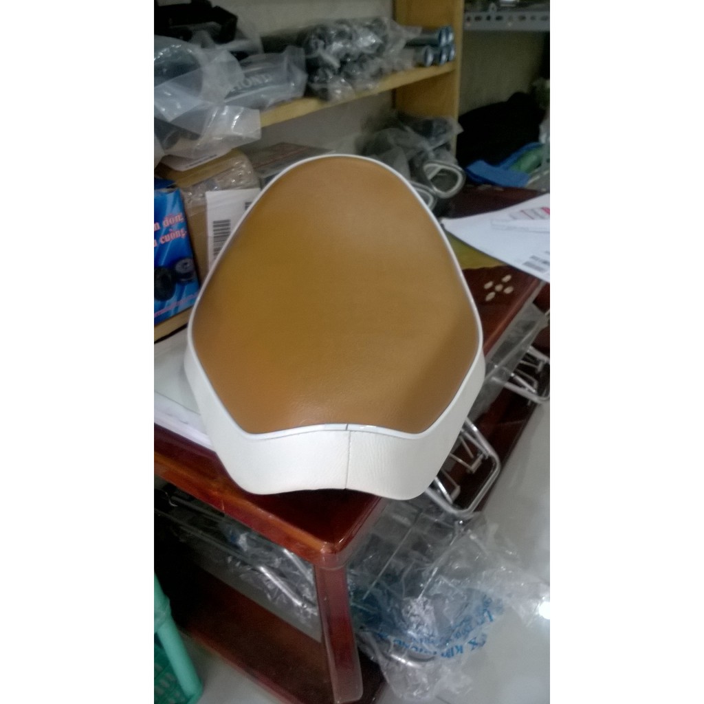 Yên trước kiểu cho cub lùn, én,81,86 màu kem - bò