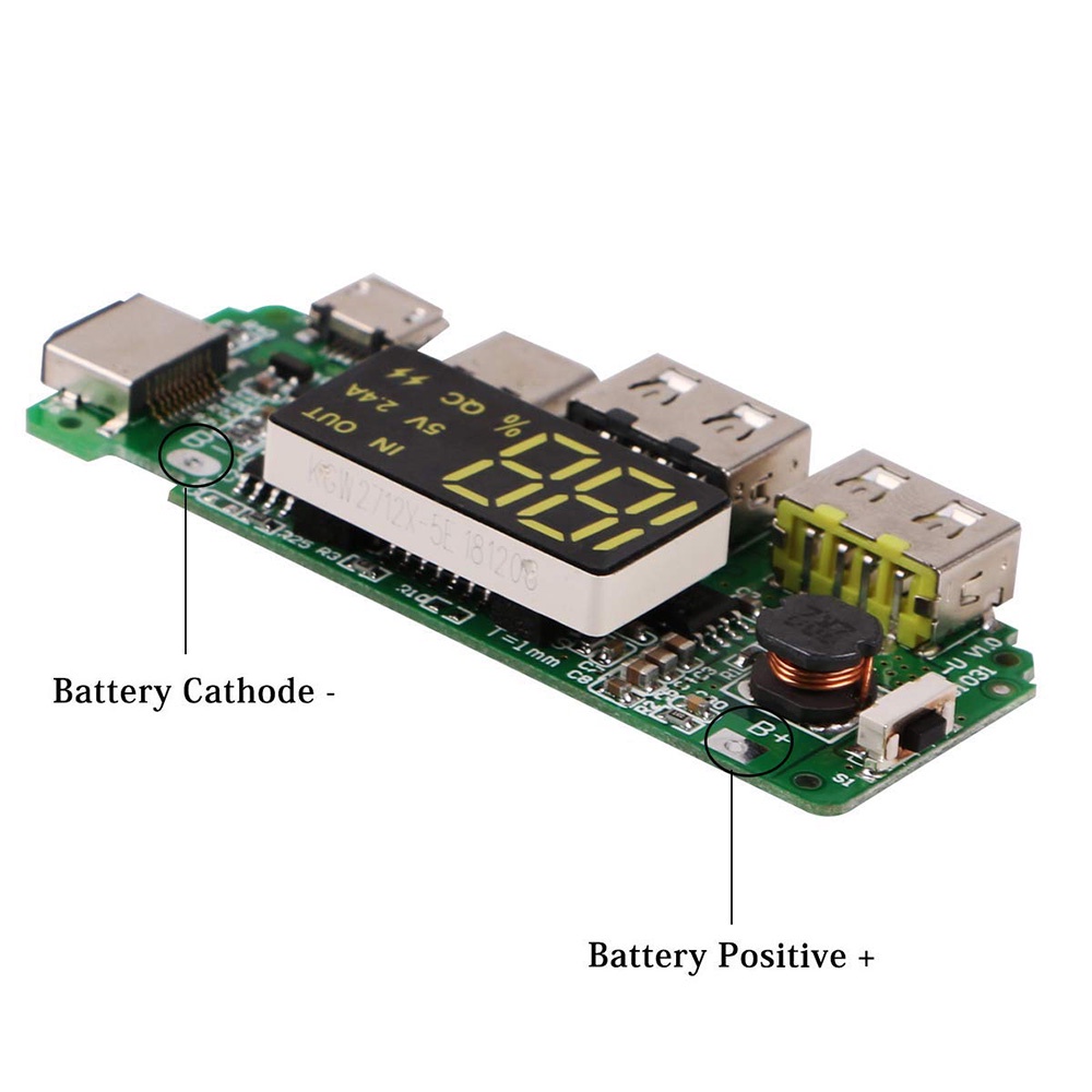 Mô-đun sạc cổng Type-C USB 5V 2.4A 2A 1A