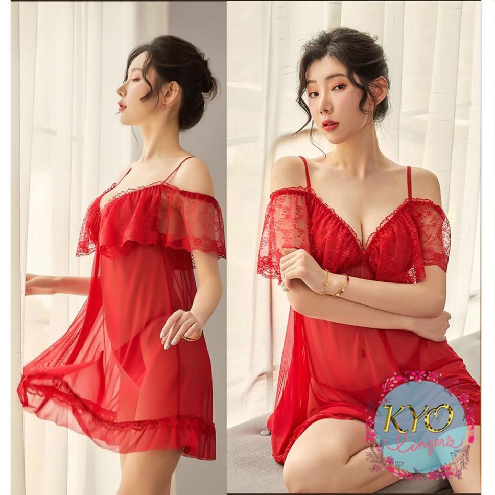 [ Mới 2020 - LOẠI I] ❤HOT 2020 ❤ váy ngủ thun lưới ren -đầm ngủ sexy cao cấp B1040 | BigBuy360 - bigbuy360.vn