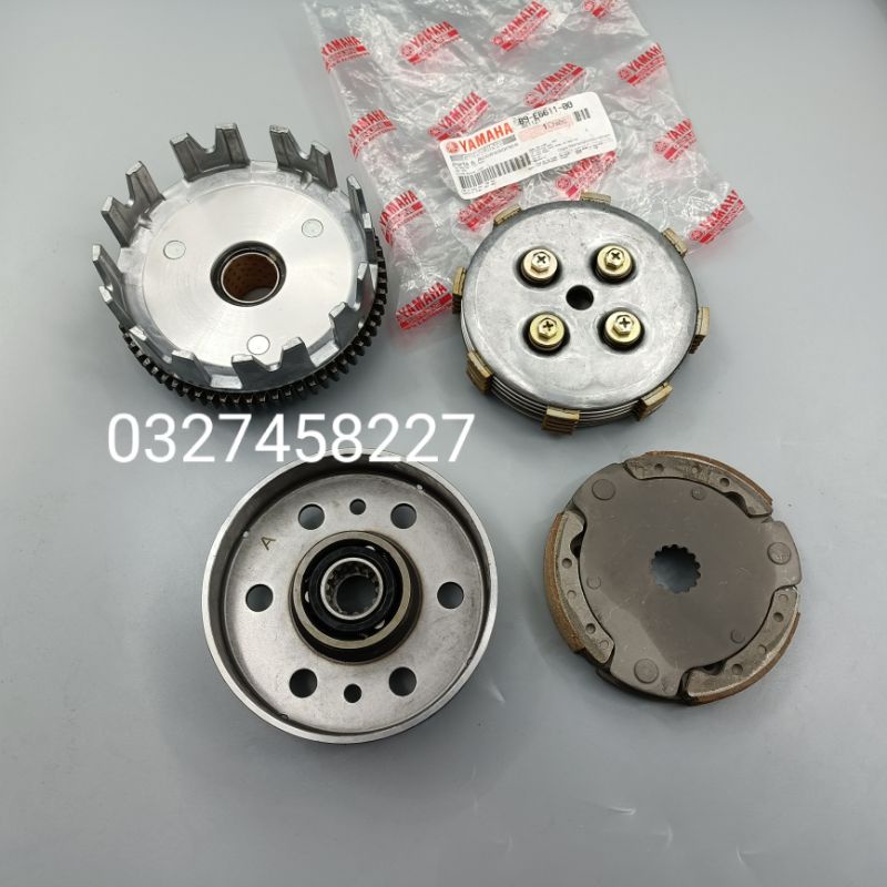 Full bộ nhông nồi côn, li hợp xe Sirius, Jupiter zin Yamaha