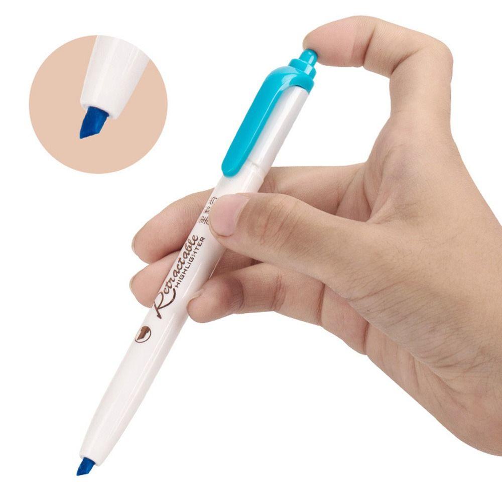 YEW Bộ 6 Bút Bắt Sáng Nhiều Màu Sắc