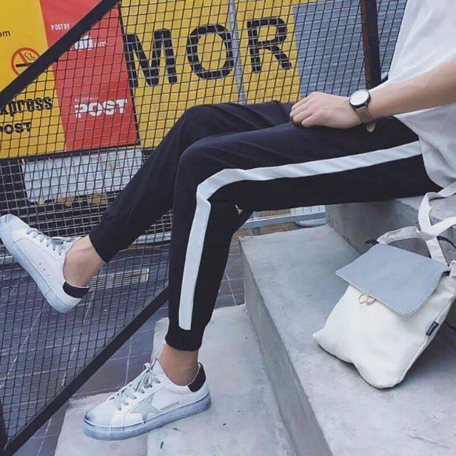 Quần jogger 1 sọc - NAM NỮ (có bigsize)