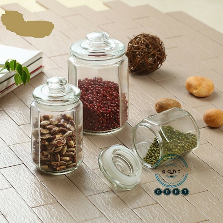 Lọ thủy tinh núm 550ml
