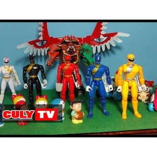 Đồ chơi trẻ em bộ siêu nhân gao trâu