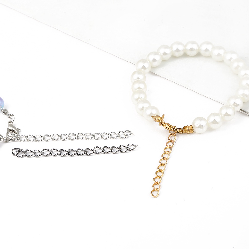 Set 50 Phụ Kiện Dây Xích Nối Dài Vòng Tay / Dây Chuyền Handmade DIY Có Thể Điều Chỉnh Độ Dài