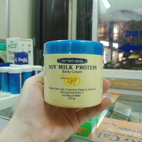 Kem dưỡng da Carebeau Soy milk protein body crem 250g