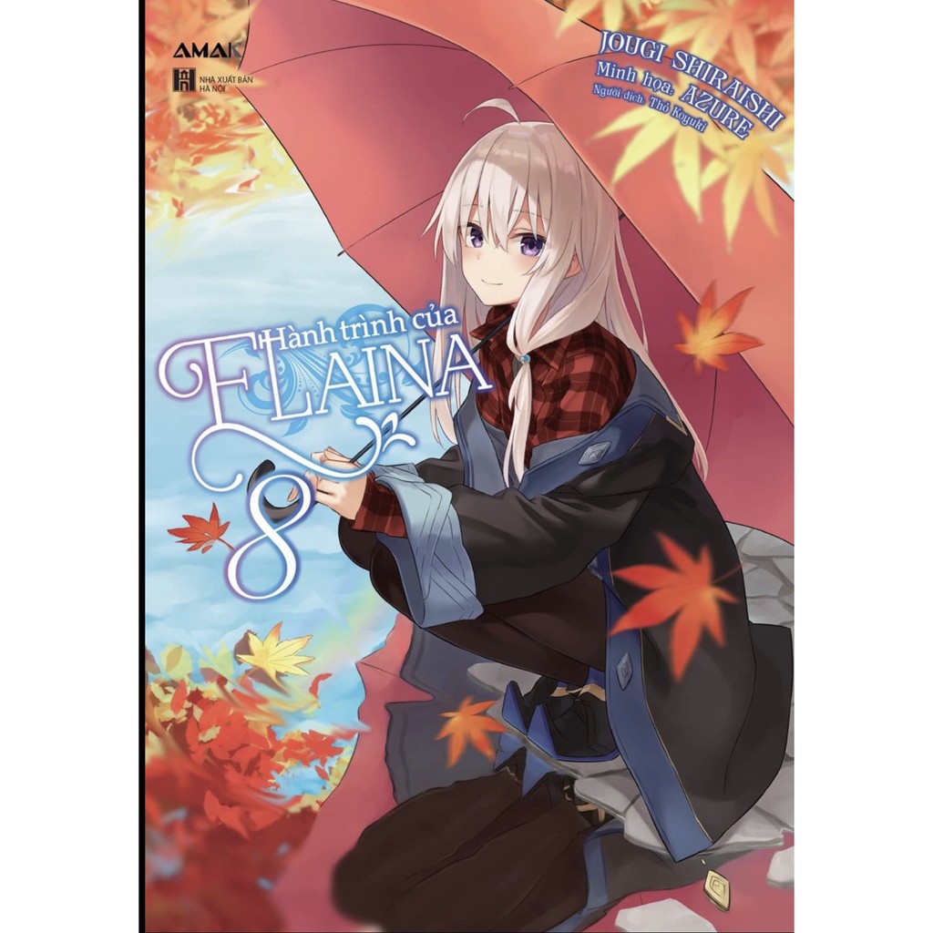 Sách Hành trình của Elaina - Tập 8 - Light Novel - AMAK