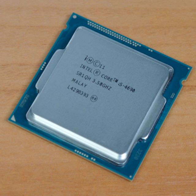 CPU CORE I5 4690 cũ sk 1150 ( 3.5GHZ TURBO 3.9GHZ / 6M CACHE 3L )