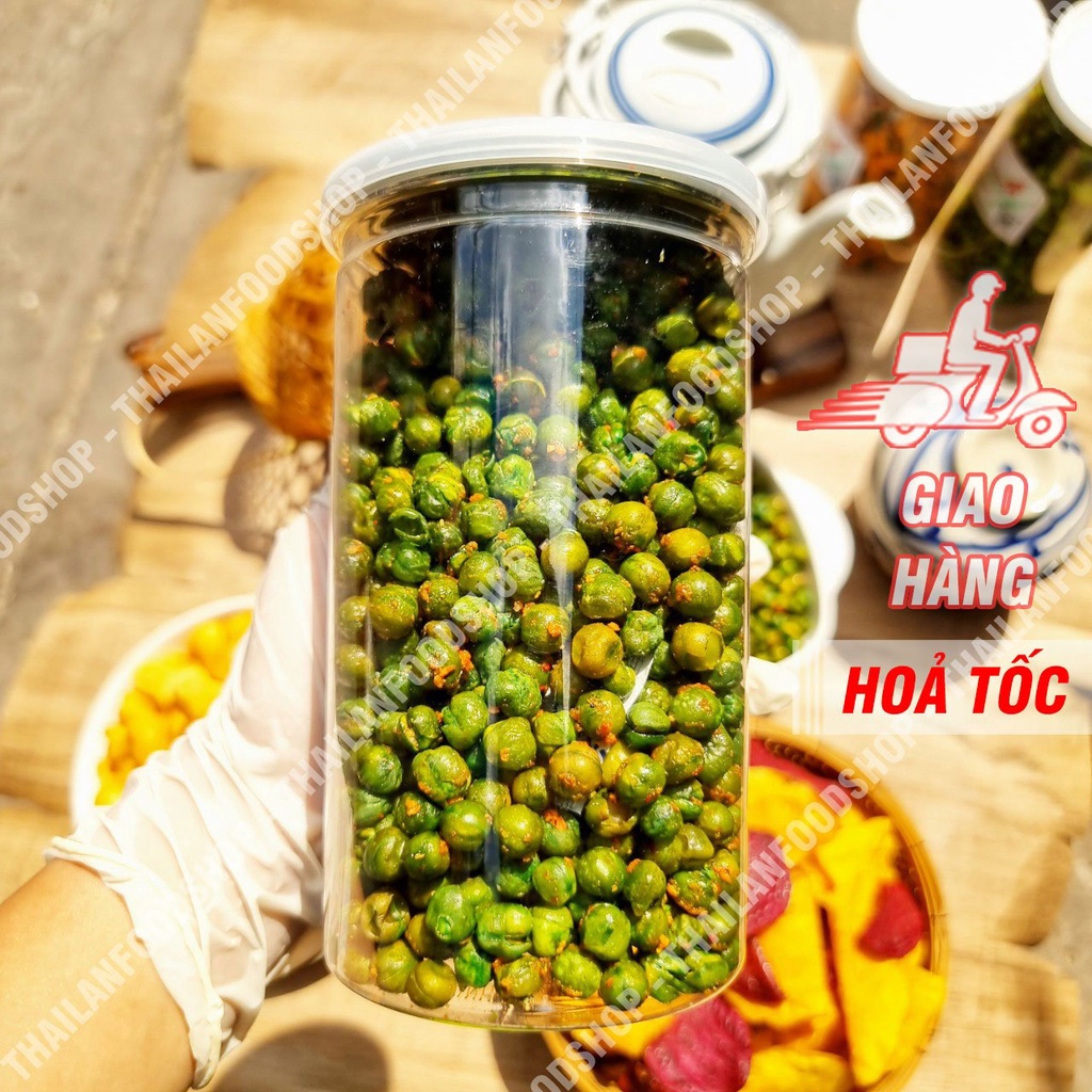Đậu Hà Lan Tỏi Ơt Lon 300gram
