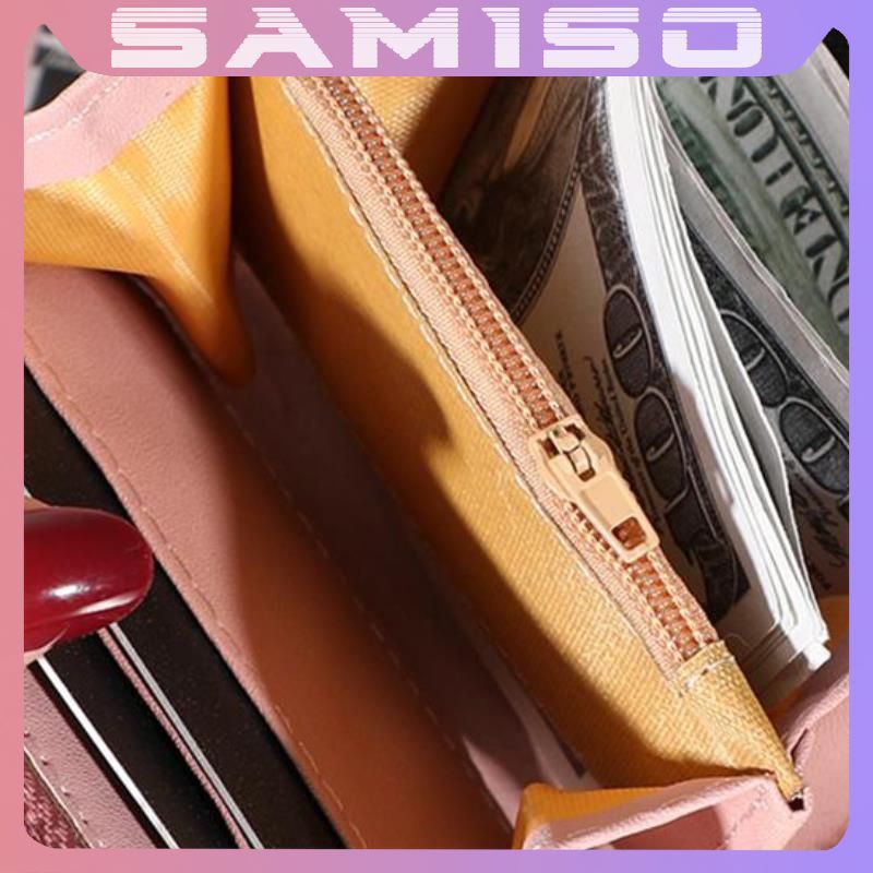 Ví nữ ngắn đẹp cầm tay mini nhỏ gọn bỏ túi nhiều ngăn dễ thương NG26 | BigBuy360 - bigbuy360.vn