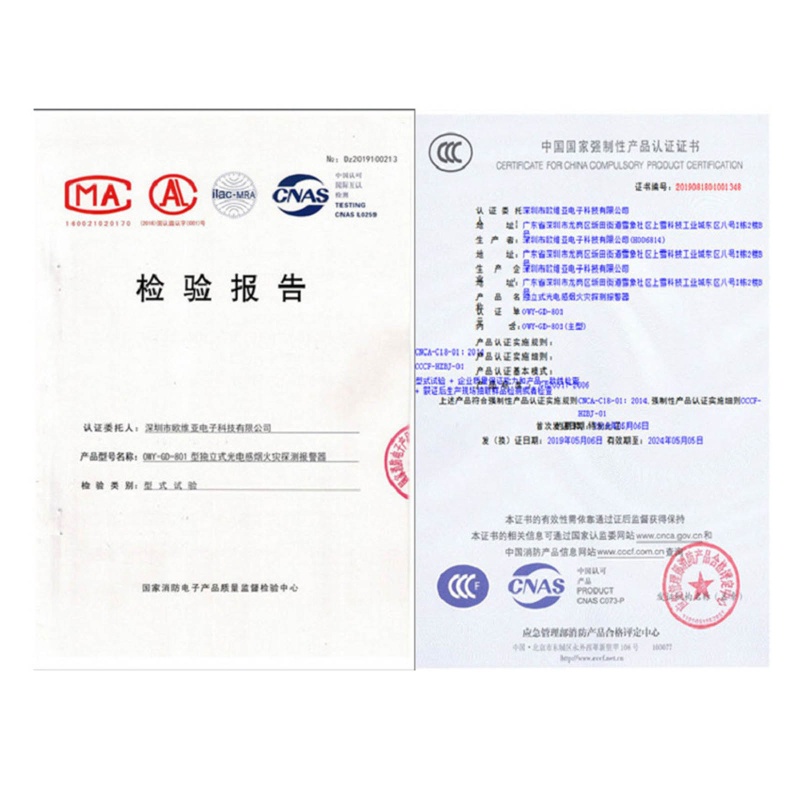 Thiết Bị Báo Khói Báo Cháy Chạy Bằng Pin