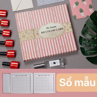 Sổ móng mẫu nail , sổ trưng bày móng ( 120 mấu)