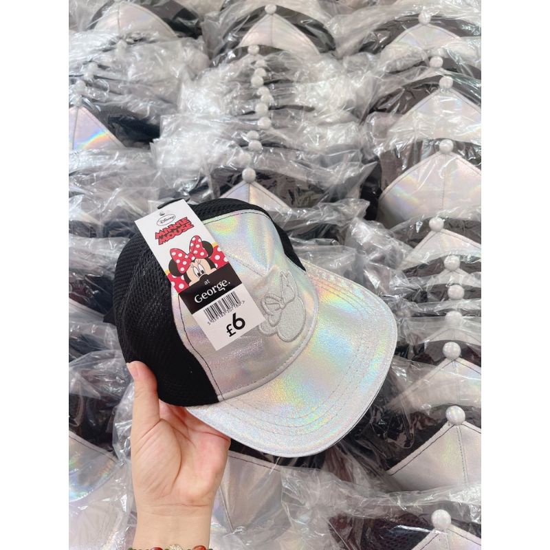 Mũ lưỡi trai GEORGER bé trai bé gái thêu mickey đổi màu chuẩn auth JIMADO P.259.4-8