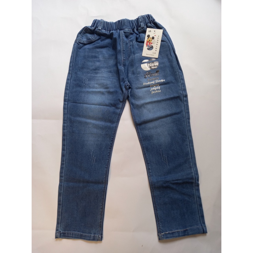 Quần jeans bé trai 7-10 tuổi